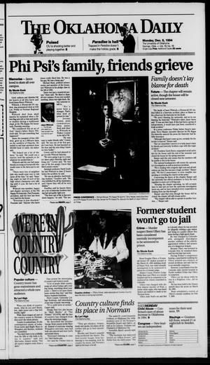 The Oklahoma Daily (Norman, Okla.), Vol. 79, No. 79, Ed. 1 Monday, December 5, 1994