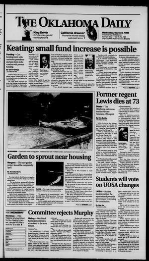 The Oklahoma Daily (Norman, Okla.), Vol. 79, No. 123, Ed. 1 Wednesday, March 8, 1995