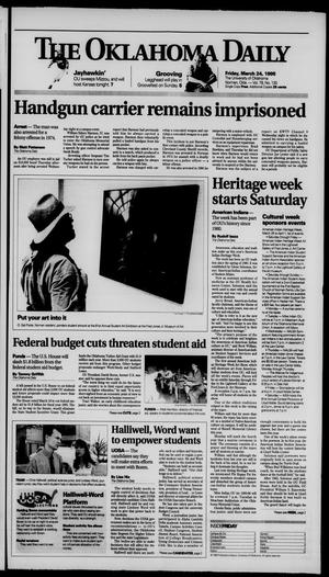 The Oklahoma Daily (Norman, Okla.), Vol. 79, No. 130, Ed. 1 Friday, March 24, 1995