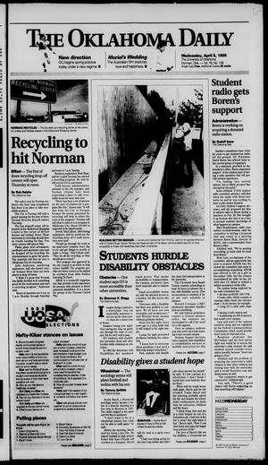 The Oklahoma Daily (Norman, Okla.), Vol. 79, No. 138, Ed. 1 Wednesday, April 5, 1995