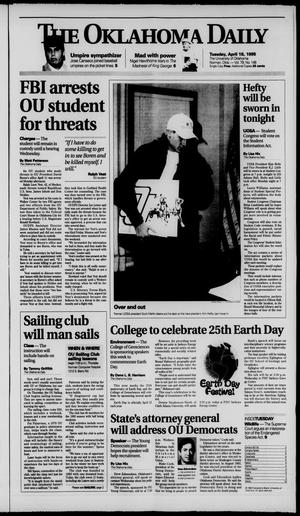 The Oklahoma Daily (Norman, Okla.), Vol. 79, No. 148, Ed. 1 Tuesday, April 18, 1995
