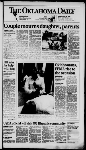 The Oklahoma Daily (Norman, Okla.), Vol. 79, No. 156, Ed. 1 Friday, April 28, 1995