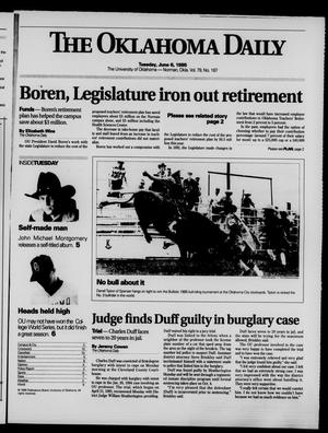 The Oklahoma Daily (Norman, Okla.), Vol. 79, No. 167, Ed. 1 Tuesday, June 6, 1995