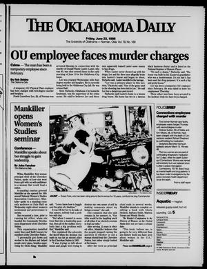 The Oklahoma Daily (Norman, Okla.), Vol. 79, No. 180, Ed. 1 Friday, June 23, 1995