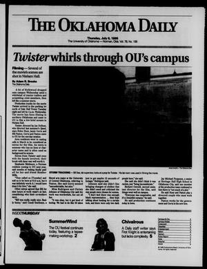 The Oklahoma Daily (Norman, Okla.), Vol. 78, No. 188, Ed. 1 Thursday, July 6, 1995