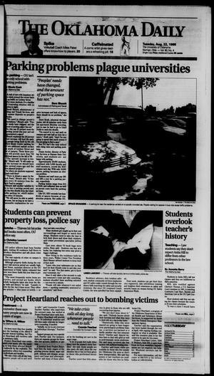 The Oklahoma Daily (Norman, Okla.), Vol. 80, No. 4, Ed. 1 Tuesday, August 22, 1995