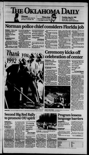 The Oklahoma Daily (Norman, Okla.), Vol. 80, No. 6, Ed. 1 Thursday, August 24, 1995