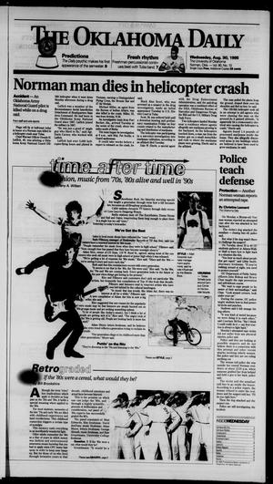 The Oklahoma Daily (Norman, Okla.), Vol. 80, No. 10, Ed. 1 Wednesday, August 30, 1995