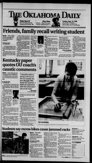 The Oklahoma Daily (Norman, Okla.), Vol. 80, No. 26, Ed. 1 Tuesday, September 19, 1995
