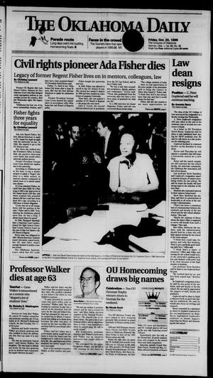 The Oklahoma Daily (Norman, Okla.), Vol. 80, No. 48, Ed. 1 Friday, October 20, 1995