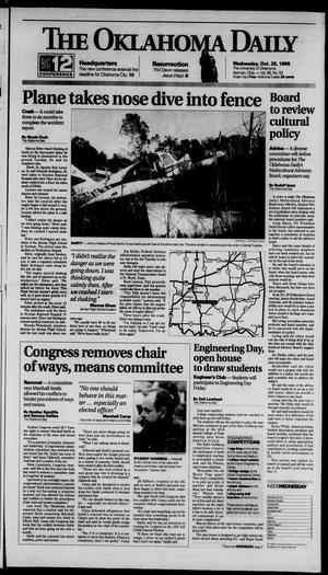 The Oklahoma Daily (Norman, Okla.), Vol. 80, No. 53, Ed. 1 Wednesday, October 25, 1995