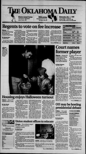 The Oklahoma Daily (Norman, Okla.), Vol. 80, No. 58, Ed. 1 Wednesday, November 1, 1995