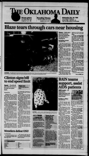 The Oklahoma Daily (Norman, Okla.), Vol. 80, No. 76, Ed. 1 Wednesday, November 29, 1995