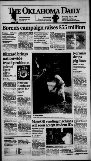 The Oklahoma Daily (Norman, Okla.), Vol. 80, No. 85, Ed. 1 Thursday, January 11, 1996