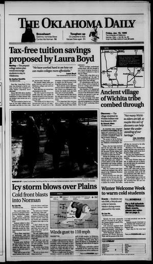 The Oklahoma Daily (Norman, Okla.), Vol. 80, No. 90, Ed. 1 Friday, January 19, 1996