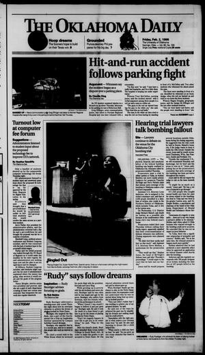 The Oklahoma Daily (Norman, Okla.), Vol. 80, No. 100, Ed. 1 Friday, February 2, 1996