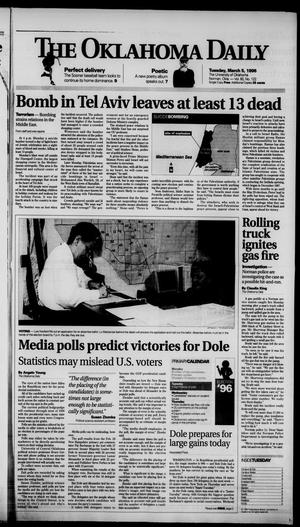 The Oklahoma Daily (Norman, Okla.), Vol. 80, No. 122, Ed. 1 Tuesday, March 5, 1996