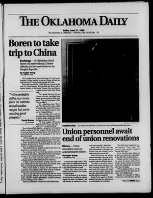 The Oklahoma Daily (Norman, Okla.), Vol. 80, No. 179, Ed. 1 Friday, June 21, 1996
