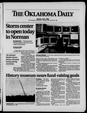 The Oklahoma Daily (Norman, Okla.), Vol. 80, No. 188, Ed. 1 Monday, July 8, 1996