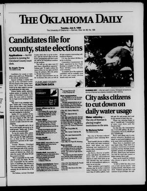 The Oklahoma Daily (Norman, Okla.), Vol. 80, No. 189, Ed. 1 Tuesday, July 9, 1996
