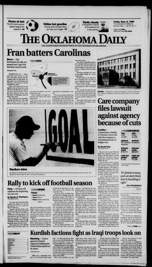 The Oklahoma Daily (Norman, Okla.), Vol. 81, No. 11, Ed. 1 Friday, September 6, 1996