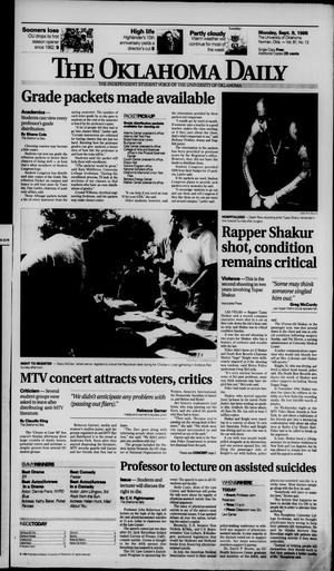 The Oklahoma Daily (Norman, Okla.), Vol. 81, No. 13, Ed. 1 Monday, September 9, 1996