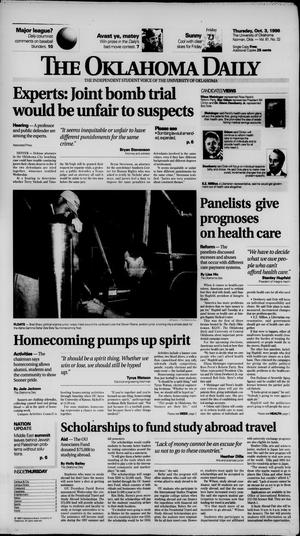 The Oklahoma Daily (Norman, Okla.), Vol. 81, No. 32, Ed. 1 Thursday, October 3, 1996