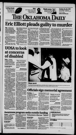 The Oklahoma Daily (Norman, Okla.), Vol. 81, No. 50, Ed. 1 Tuesday, October 29, 1996