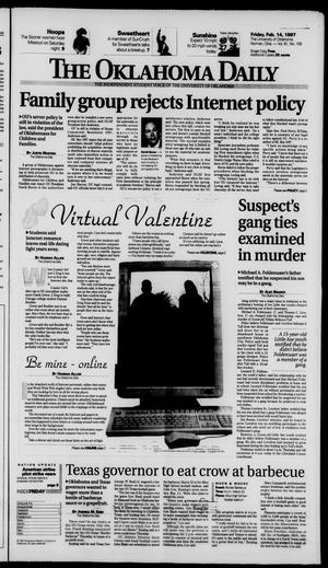 The Oklahoma Daily (Norman, Okla.), Vol. 81, No. 109, Ed. 1 Friday, February 14, 1997