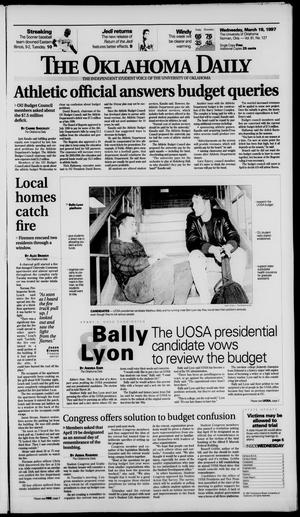 The Oklahoma Daily (Norman, Okla.), Vol. 81, No. 127, Ed. 1 Wednesday, March 19, 1997