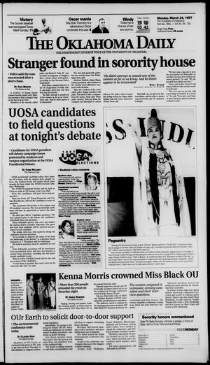 The Oklahoma Daily (Norman, Okla.), Vol. 81, No. 130, Ed. 1 Monday, March 24, 1997