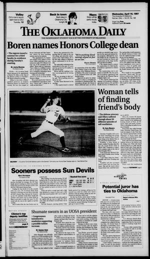 The Oklahoma Daily (Norman, Okla.), Vol. 81, No. 148, Ed. 1 Wednesday, April 16, 1997