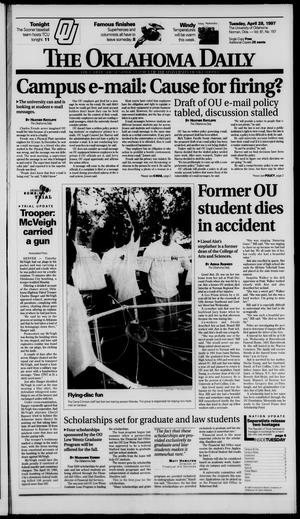 The Oklahoma Daily (Norman, Okla.), Vol. 81, No. 157, Ed. 1 Tuesday, April 29, 1997