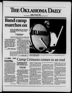 The Oklahoma Daily (Norman, Okla.), Vol. 81, No. 176, Ed. 1 Friday, June 20, 1997