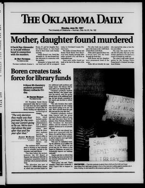 The Oklahoma Daily (Norman, Okla.), Vol. 81, No. 182, Ed. 1 Monday, June 30, 1997