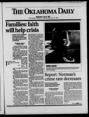 Primary view of object titled 'The Oklahoma Daily (Norman, Okla.), Vol. 81, No. 188, Ed. 1 Wednesday, July 9, 1997'.