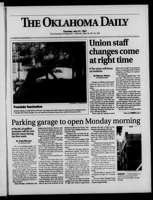 The Oklahoma Daily (Norman, Okla.), Vol. 81, No. 204, Ed. 1 Thursday, July 31, 1997
