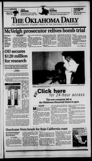 The Oklahoma Daily (Norman, Okla.), Vol. 82, No. 31, Ed. 1 Tuesday, September 23, 1997