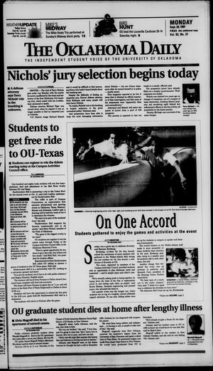 The Oklahoma Daily (Norman, Okla.), Vol. 82, No. 37, Ed. 1 Monday, September 29, 1997