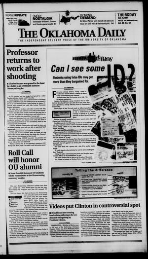 The Oklahoma Daily (Norman, Okla.), Vol. 82, No. 52, Ed. 1 Thursday, October 16, 1997