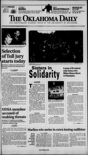 The Oklahoma Daily (Norman, Okla.), Vol. 82, No. 59, Ed. 1 Monday, October 27, 1997