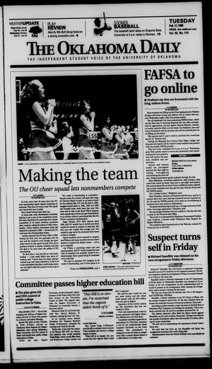 The Oklahoma Daily (Norman, Okla.), Vol. 82, No. 119, Ed. 1 Tuesday, February 17, 1998
