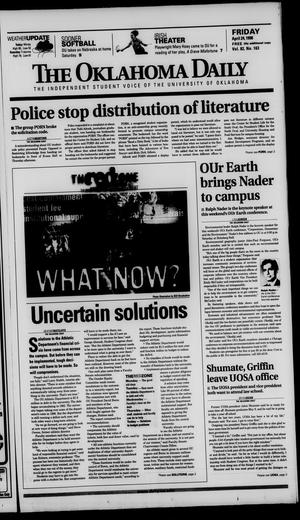 The Oklahoma Daily (Norman, Okla.), Vol. 82, No. 163, Ed. 1 Friday, April 24, 1998