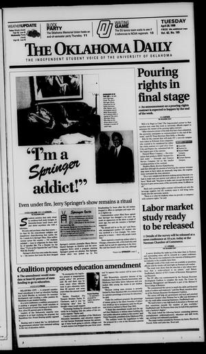 The Oklahoma Daily (Norman, Okla.), Vol. 82, No. 165, Ed. 1 Tuesday, April 28, 1998