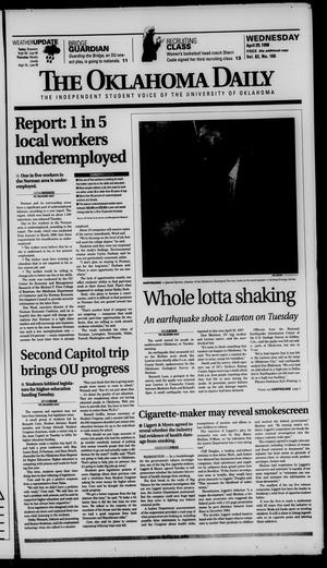 The Oklahoma Daily (Norman, Okla.), Vol. 82, No. 166, Ed. 1 Wednesday, April 29, 1998