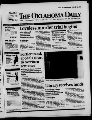 The Oklahoma Daily (Norman, Okla.), Vol. 82, No. 183, Ed. 1 Friday, June 12, 1998