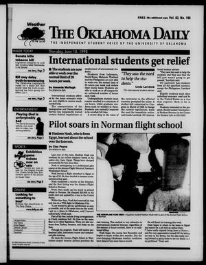 The Oklahoma Daily (Norman, Okla.), Vol. 82, No. 186, Ed. 1 Thursday, June 18, 1998