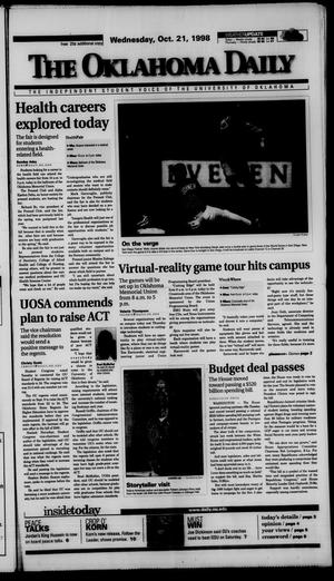 The Oklahoma Daily (Norman, Okla.), Vol. 83, No. 49, Ed. 1 Wednesday, October 21, 1998