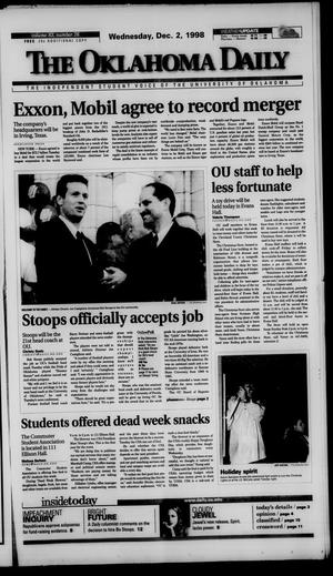 The Oklahoma Daily (Norman, Okla.), Vol. 83, No. 76, Ed. 1 Wednesday, December 2, 1998