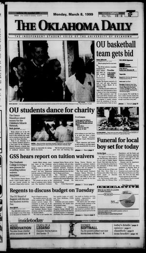 The Oklahoma Daily (Norman, Okla.), Vol. 83, No. 120, Ed. 1 Monday, March 8, 1999